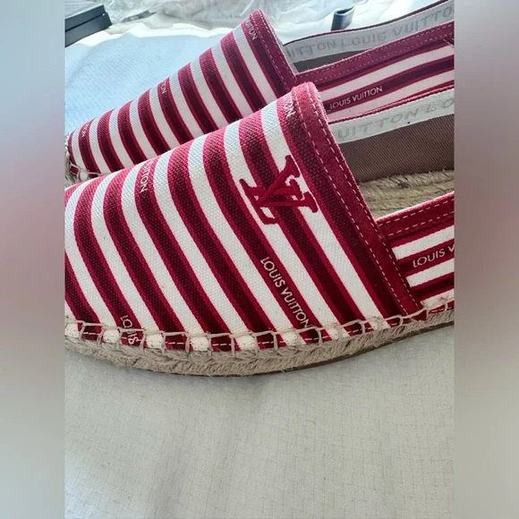 🙏LV Bidart Espadrille Shoes-Size8 - Picture 4 of 17